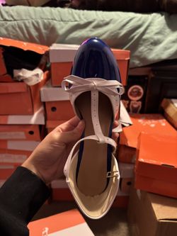 Size 6 Blue Heels