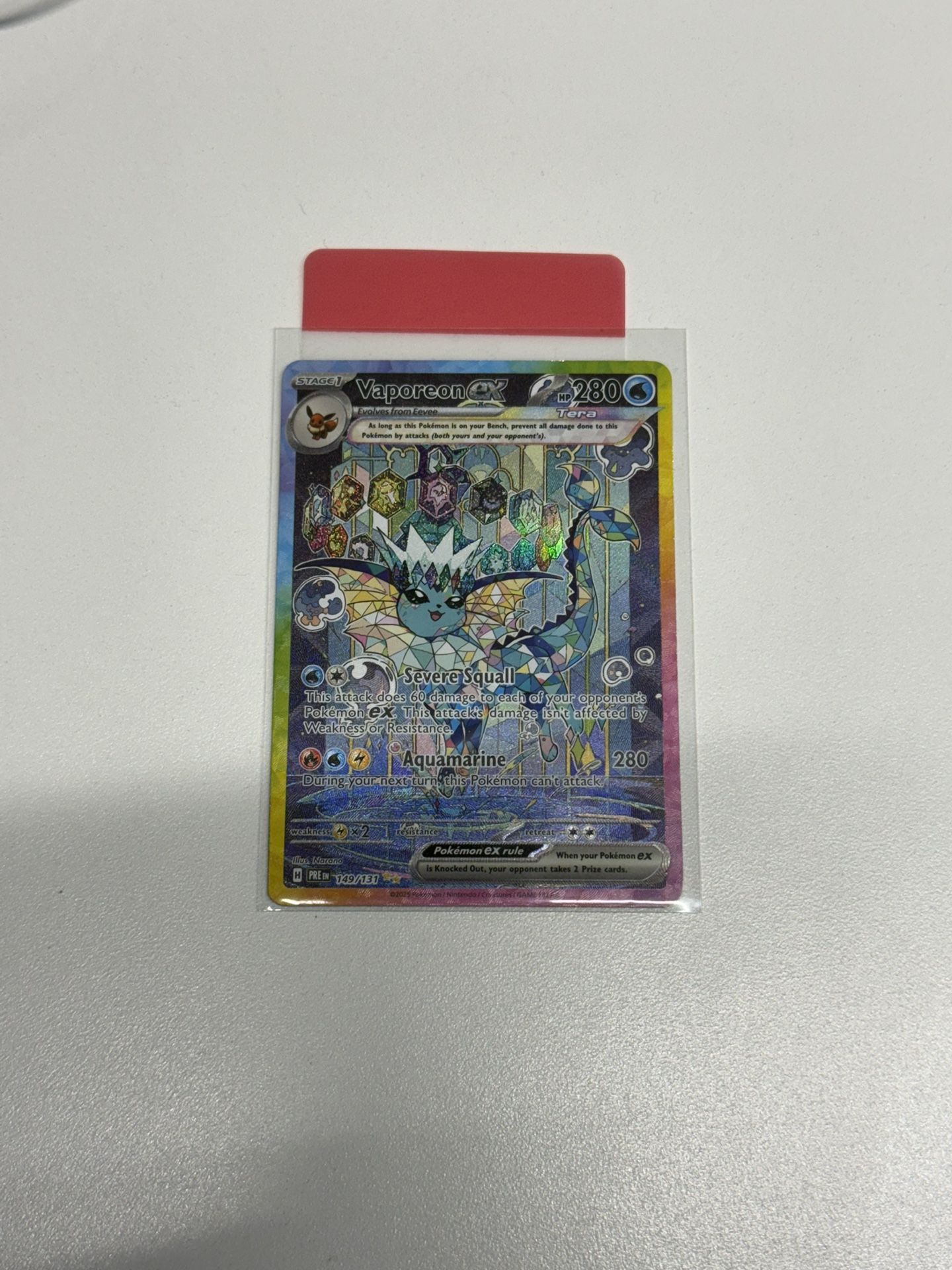Vaporeon ex 149/131