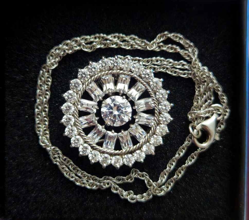 Silver 925 Necklace And Pendant