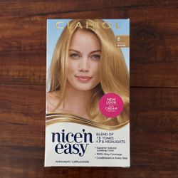 Clairol Nice 'N Eeasy 3 Blends Of Tone And Highlights Permanent Hair Color: #8A Medium Ash Blonde  