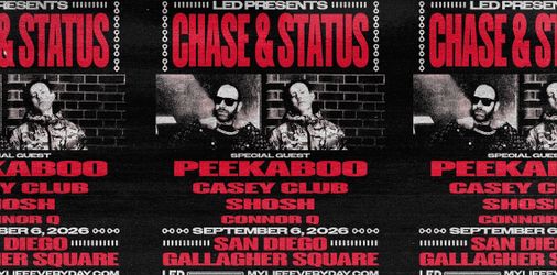 Chase & Status - 3 Gallagher Square tickets