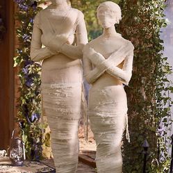 Two Wrapped Mummies
