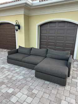 Crate And Barrel Sectional Couch