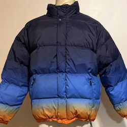 Supreme Gradient Puffer Jacket Streetwear Coat Size Xl 