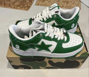 Green Bape Sta Size 10