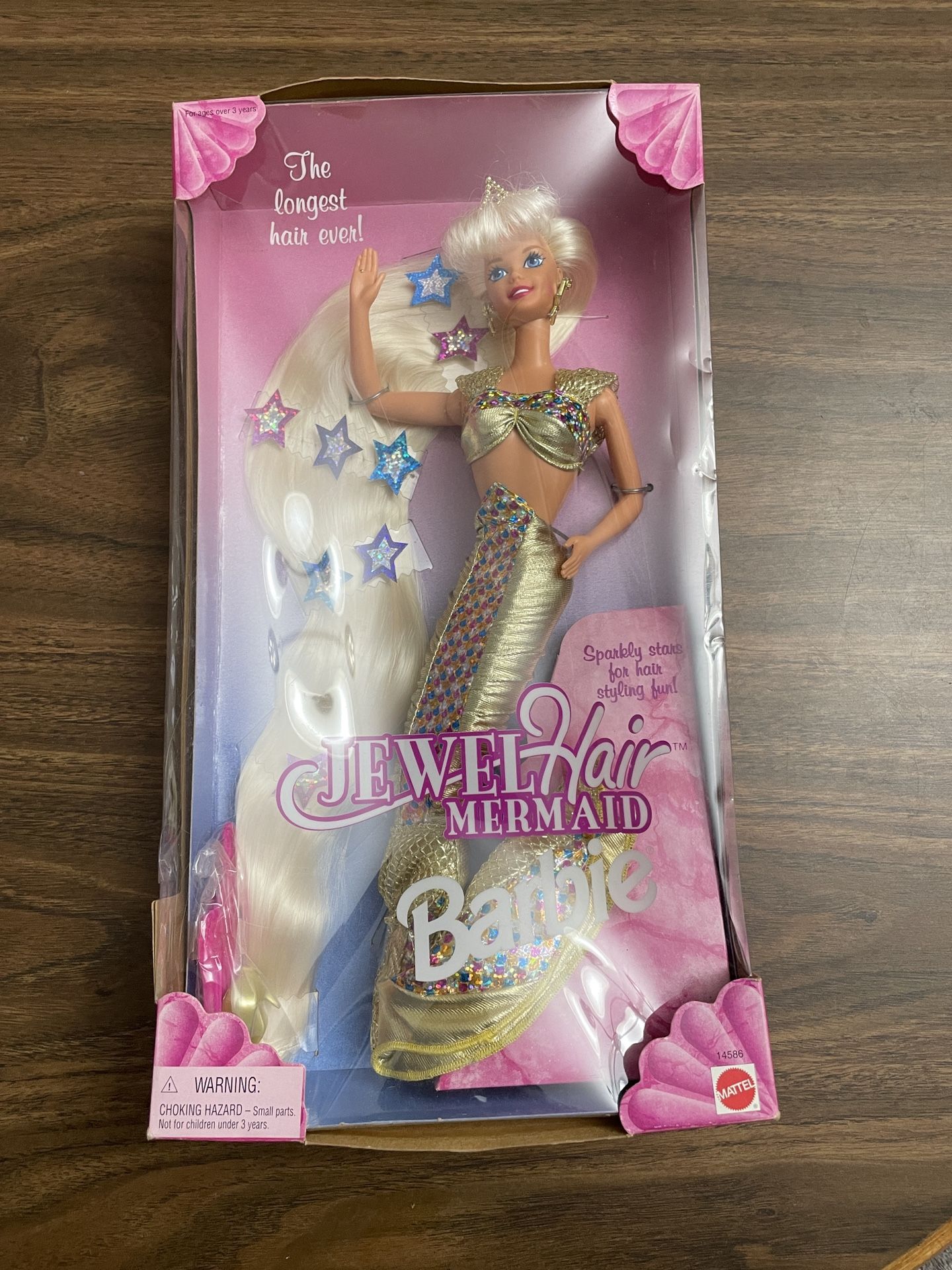 Vintage 1995 Jewel Hair Mermaid Barbie