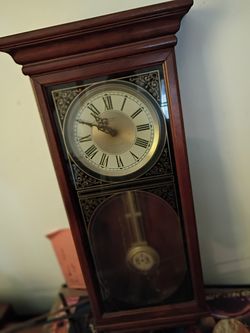 Vintage grandfather clock.
