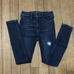 Hollister Skinny Blue Jeans