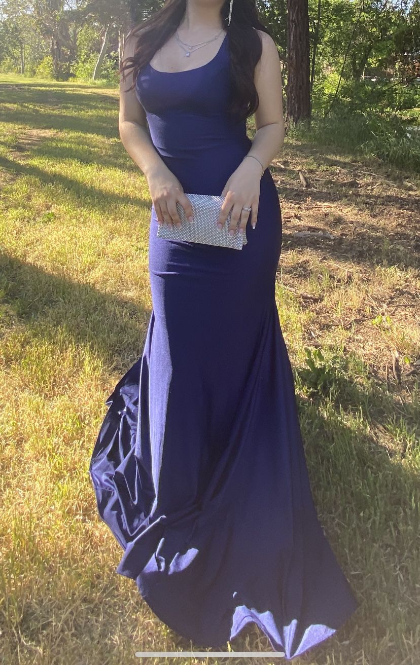 Royal Blue Prom Dress/ Formal Dress Great Condition 