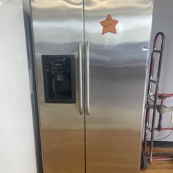 GE Side By Side Stainless Steel Refrigerator 