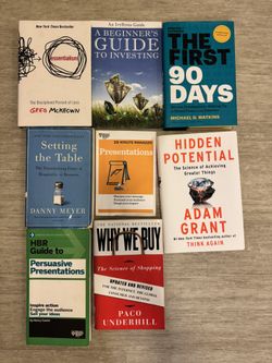 Books $3/each - nonfiction, business, professional, economics, psychology