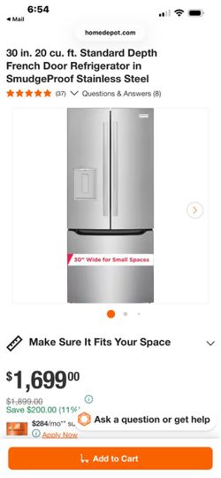 Brand new refrigerator