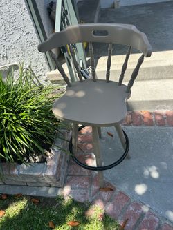 wooden stools
