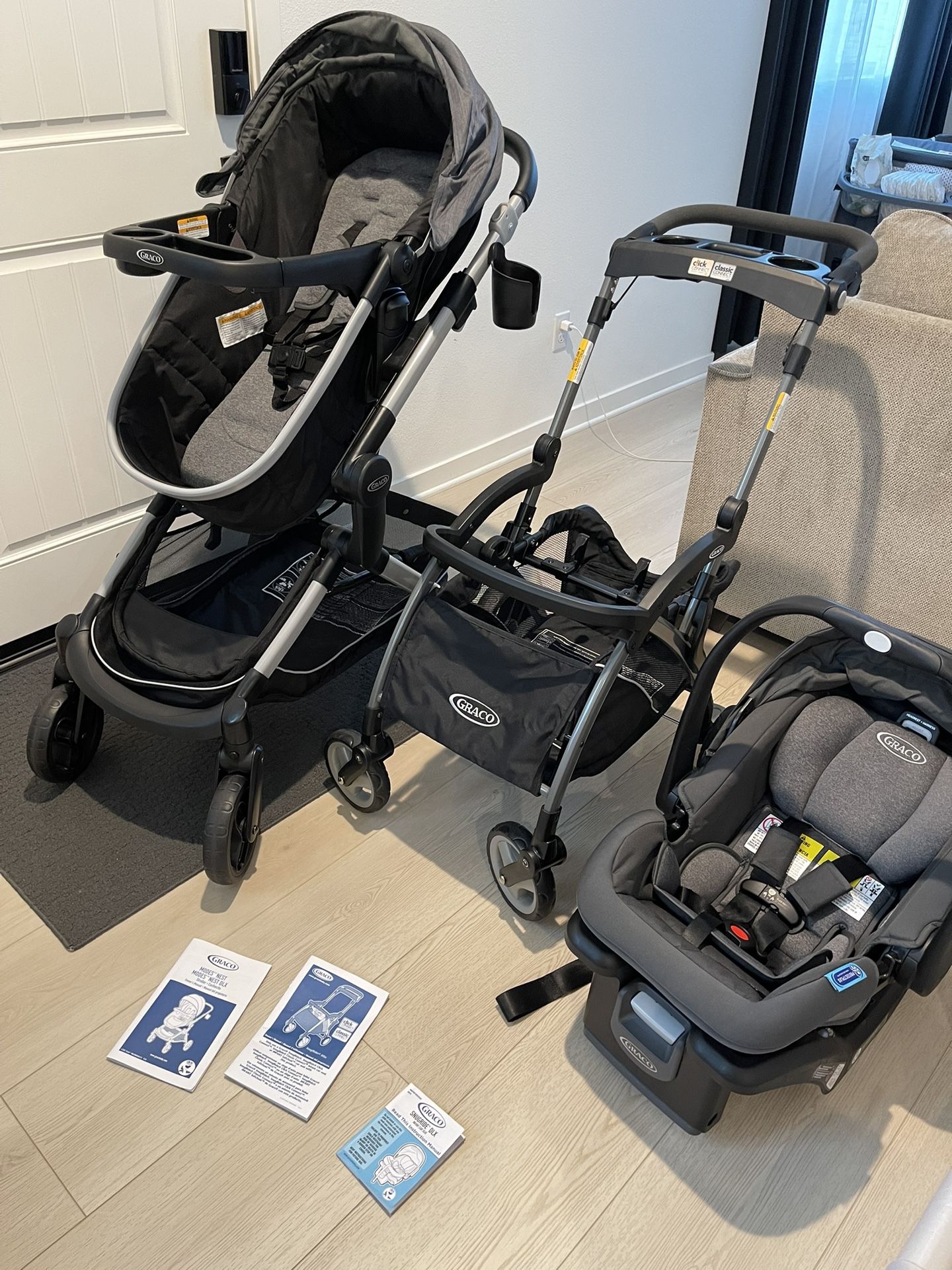 Graco Modes Nest Travel System And Infant Car Seat Carrier