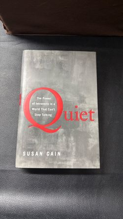 Quiet by Susan Cain Hardcover Book