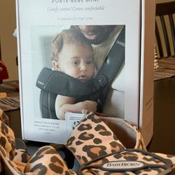 Baby Carrier One by BABYBJÖRN.Beige-Leopard