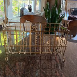 Magazine  Holder Or Plant