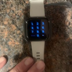 Fitbit Versa 2 Smart Watch With Charging Dock Cable 