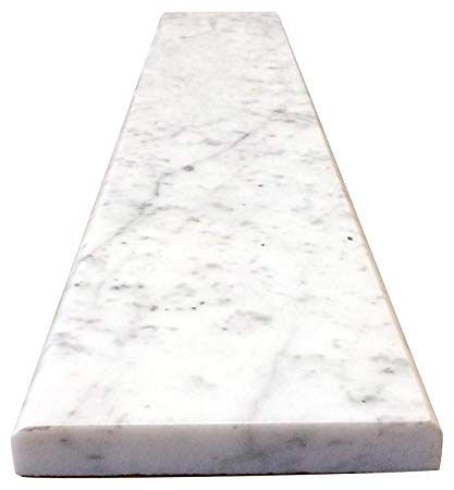 Carrara Marble Saddle and Door Threshol