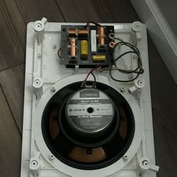 Micca M-8S 2-Way in-Wall Speaker, 10.0"(W) by 14.1"(H) Cutout 