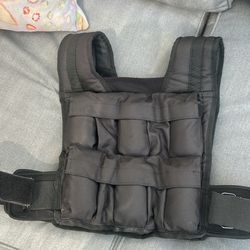 Fitness gear weighted vest 