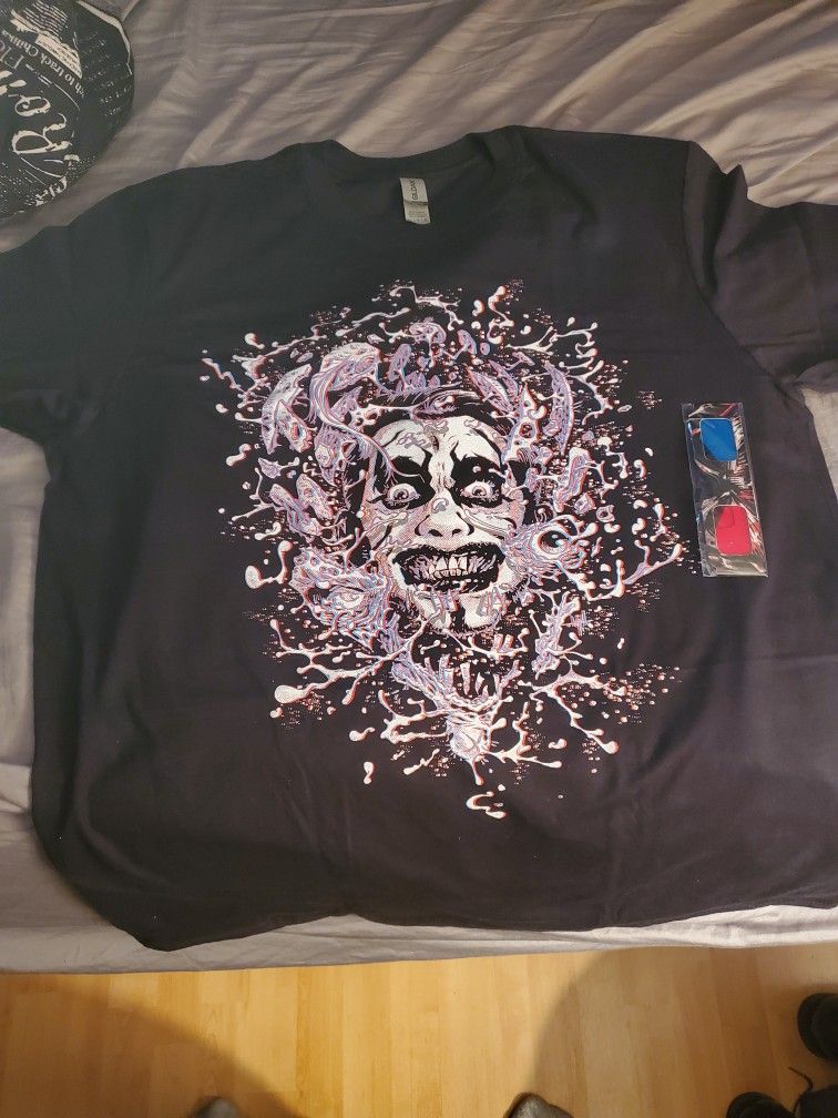 Danhausen T-Shirt And 3D Glasses - Pro Wrestling Crate Exclusive