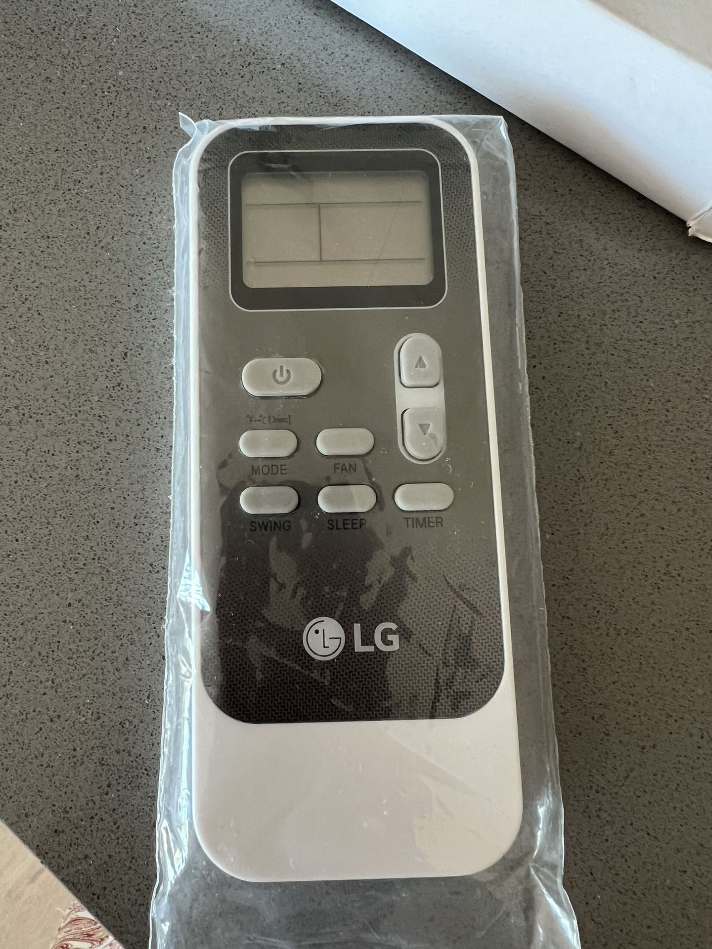 LG Remote Control for AC unit 