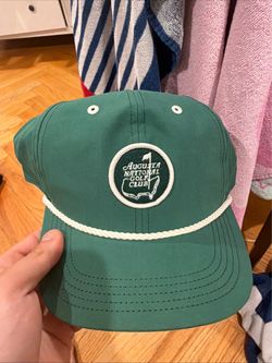 Augusta national golf club members only green hat RARE