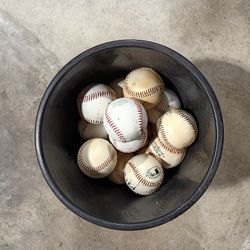 Almost New Hard Baseballs