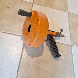 Ridgid  Drain Snake, Pipe Auger