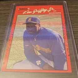 Ken Griffey Jr 1989 Donruss Card 