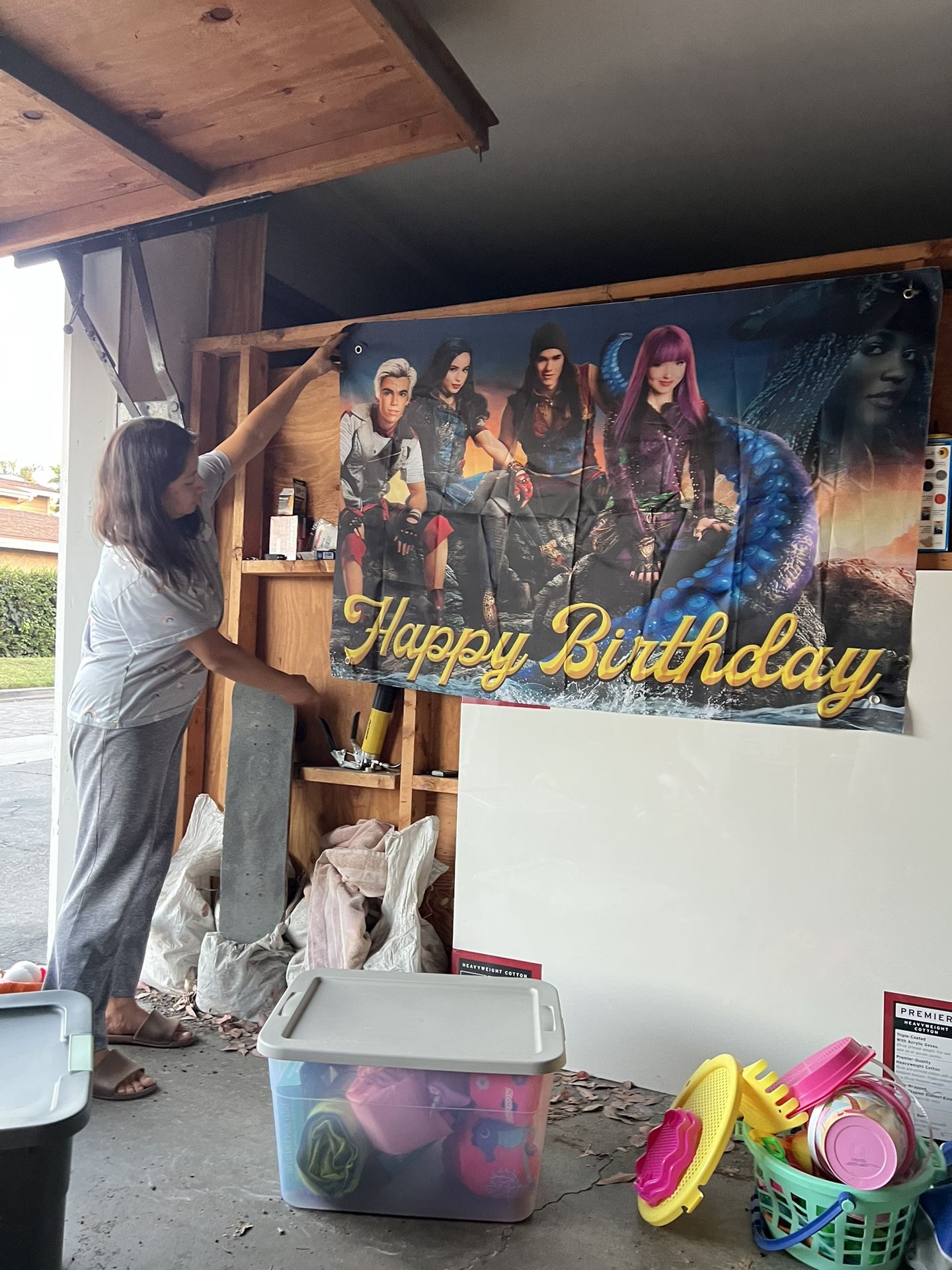 Descendants birthday Banner 