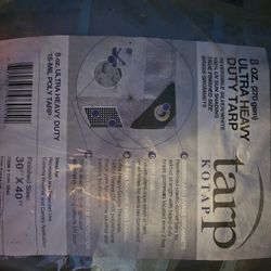 Heavy Duty Tarp 30x40