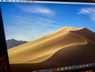 iMac 21.5” 2017 cracked screen, works fine with external monitor
