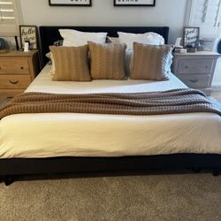 Cal King Bedroom Set - Mattress And Bedding Not Included