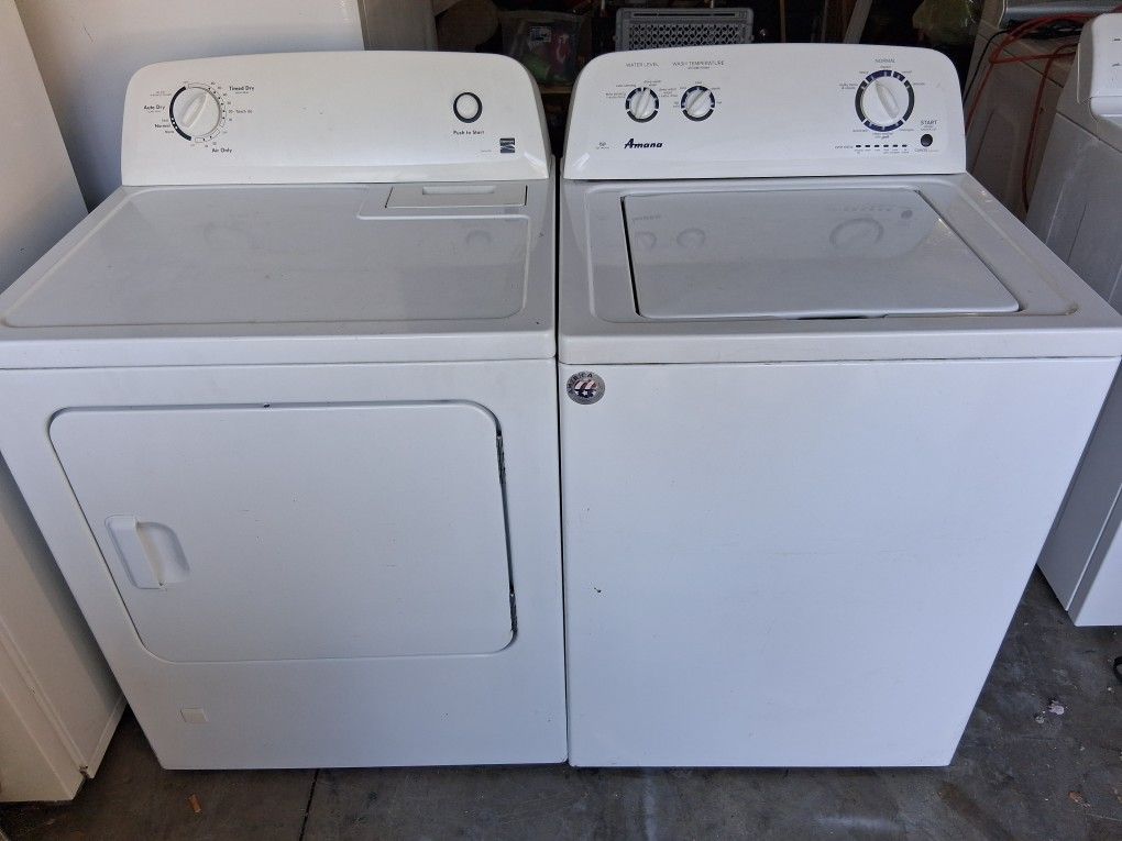 Kenmore, Amana Washer And Gas Dryer 