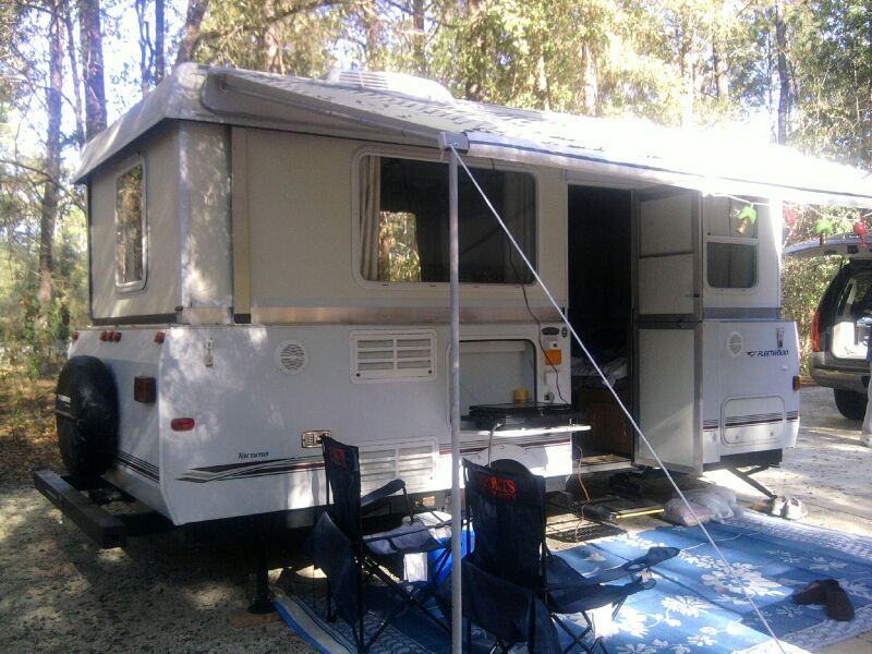 Fleetwood hardside popup - no canvas!!