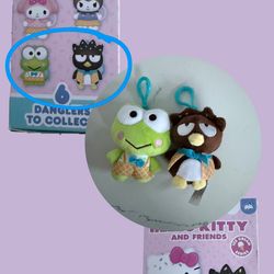 Hello kitty sanrio bag plush charms keychain