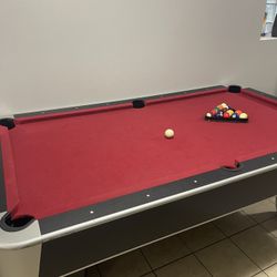 Pool table & pong top 
