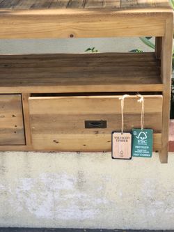 Eco friendly  100% salvaged Reclaimed timber coffee table ,tv stand and night tablee