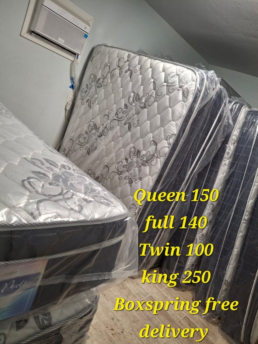Mattress Pillow Top New