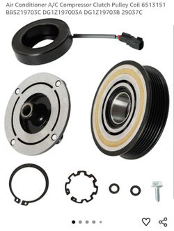 New 198342 A/C Compressor Clutch Kit fits for 2013-2019 Explorer 3.5L Aftermarket Automotive Parts Automotive Parts Replacement OE , BB5Z19703C