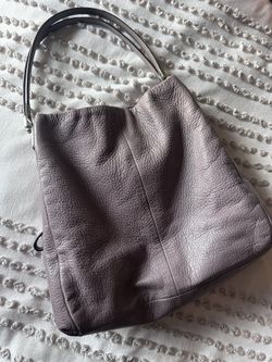 Coach Leather Hobo Tote