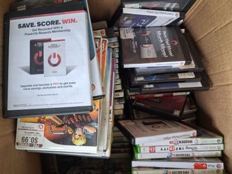 ALL SORTS OF VIDEO GAMES(OVER 200)