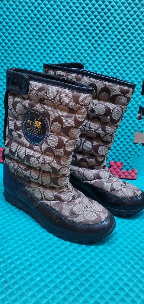Coach Boots Size 7.5 Womans