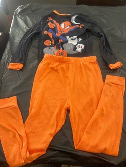 Boys Spiderman Halloween pajamas size 10