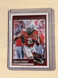 Score Emeka Egbuka Football Card