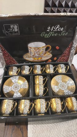 12 coffee cups for Turkish or espresso