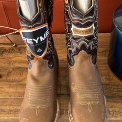 REYME Cowboy Boots Size 9