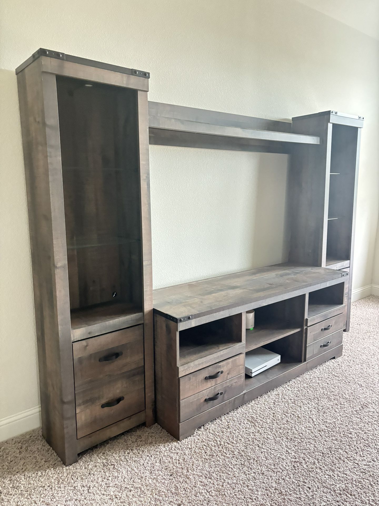 Entertainment Center With 63” TV Stand